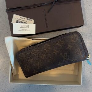 Louis Vuitton Brown Monogram Wallet - Guaranteed Authentic